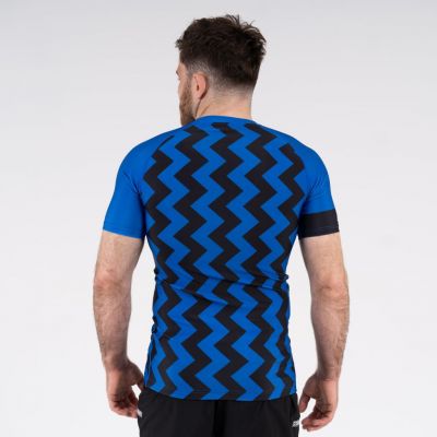 Scramble Ranked Rashguard V5 Blue