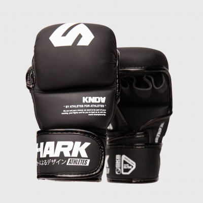 Shark Boxing Guantilla MMA Pro Combat Black-White