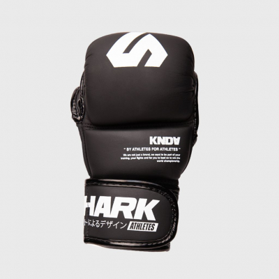 Shark Boxing Guantilla MMA Pro Combat Preto-Branco