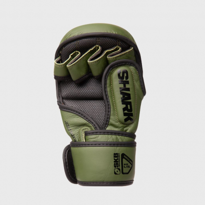 Shark Boxing Guantilla MMA Pro Combat Verde-Nero