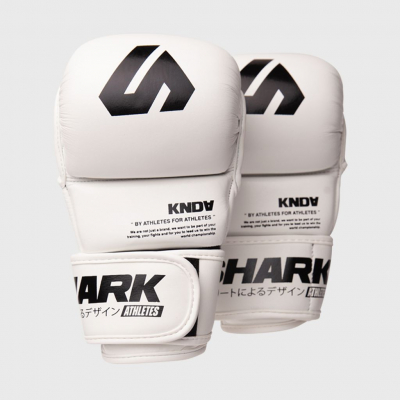 Shark Boxing Guantilla MMA Pro Combat Branco-Preto