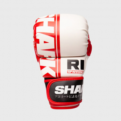 Shark Boxing Guantilla MMA R1 Vit-Röd