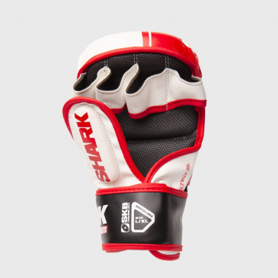 Shark Boxing Guantilla MMA R1 Weiß-Rot