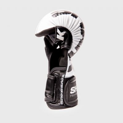 Shark Boxing MMA Sparring Glove R2 Negro-Blanco