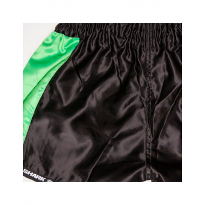 Shark Boxing Rainbow Short Muay Thai Noir-Vert