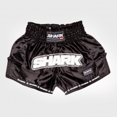 Shark Boxing Rainbow Short Muay Thai Schwarz