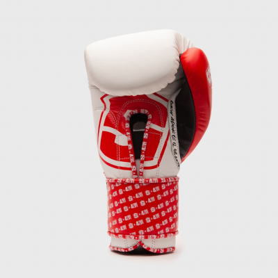 Shark Boxing X 4Life Boxing Glove Vit-Röd