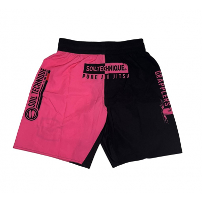 Soiltechnique Grappling Short Logo Rose