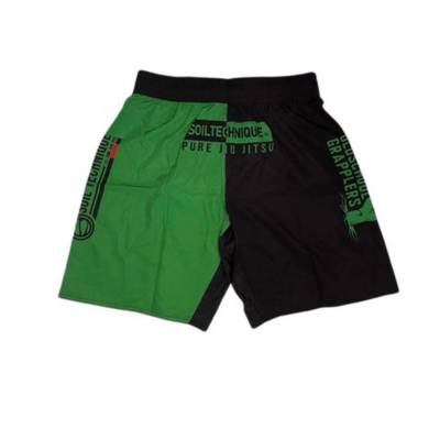 Soiltechnique Grappling Short Logo Schwarz-Grün