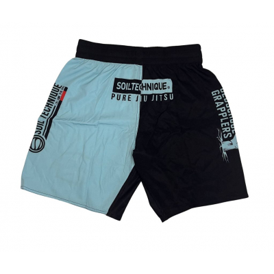 Soiltechnique Grappling Short Logo Light Blue