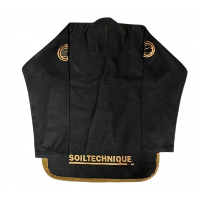 Soiltechnique Kimono Breather Jiu-Jitsu Negro-Marron