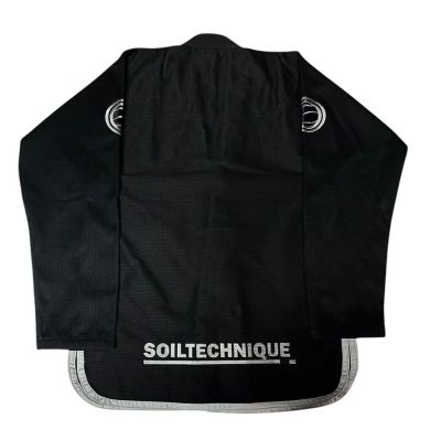 Soiltechnique Kimono Breather Jiu-Jitsu Preto-Cinza