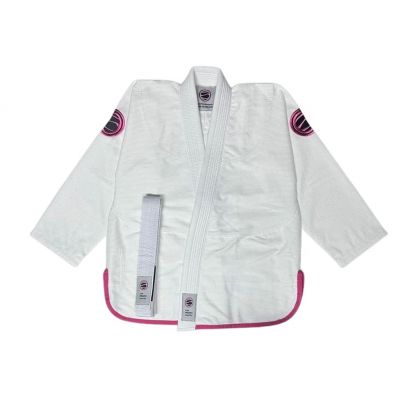 Soiltechnique Kimono Ladies  Breather Jiu-Jitsu Fehèr-Ròzsaszìn