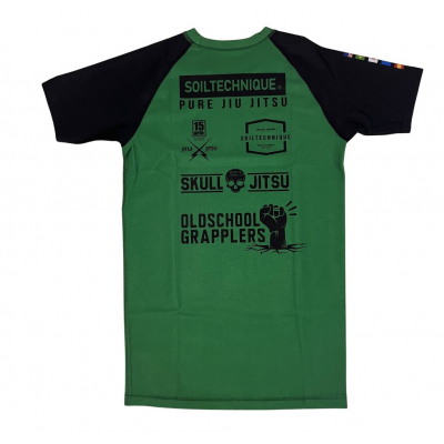 Soiltechnique Rashguard Logo Green