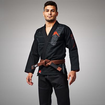 Storm Stealth Matrix BJJ Kimono Black