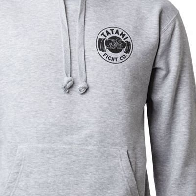 Tatami Fist Bump Hoodie Grey