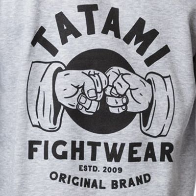 Tatami Fist Bump Hoodie Grey