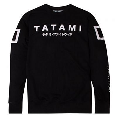 Tatami Katakana Sweater Negro