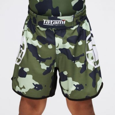 Tatami Kids MTP Shorts Green-Camo