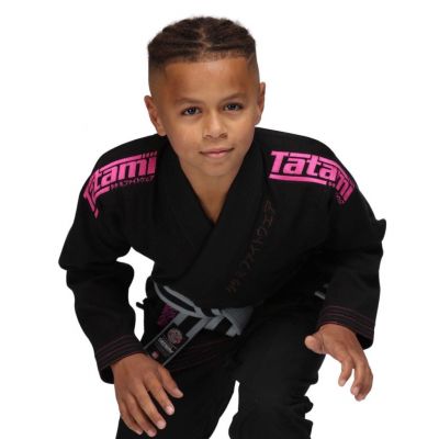 Tatami Kids Recharge Gi Black-Pink