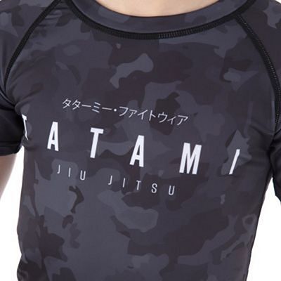 Tatami Kids Stealth SS Rashguard Negro