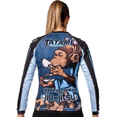 Tatami Ladies Drinker Monkey Blanco-Negro