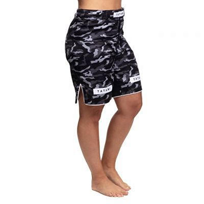 Tatami Ladies Rival Black & Camo Grappling Shorts Black-Camo