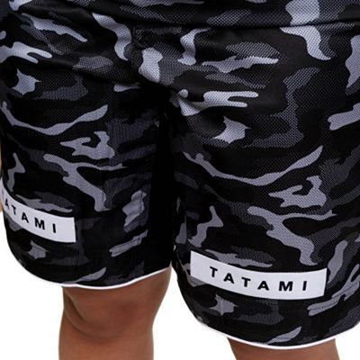 Tatami Ladies Rival Black & Camo Grappling Shorts Black-Camo