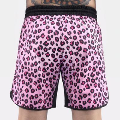 Tatami Recharge Fight Shorts Leopard Pink