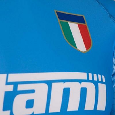 Tatami Six Nations Rash Guard Italy Blue