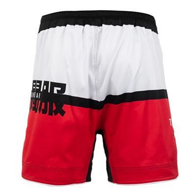 Tatami Super Grappling Shorts White-Red