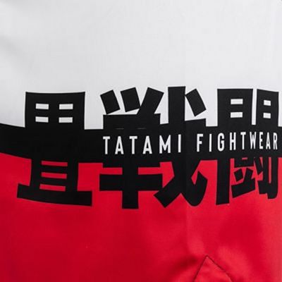 Tatami Super Grappling Shorts White-Red