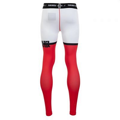 Tatami Super Grappling Spats White-Red