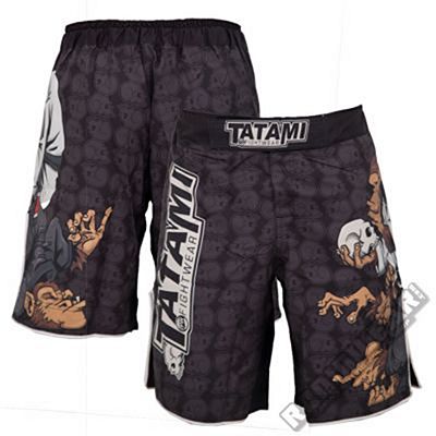 Tatami Shorts Thinker Monkey Negro