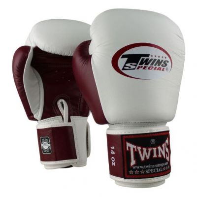 Twins Special BGVL 3 Boxing Glove Bianco-Rosso