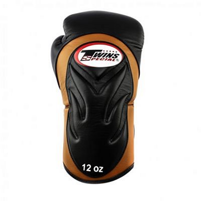 Twins Special BGVL 6 Boxing Gloves Black-Brown