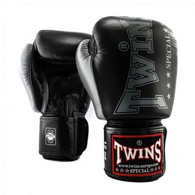 Twins Special BGVL 8 Boxing Gloves Black-Silver