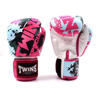 Twins Special Sunrise Boxing Glove Pink-Light Blue