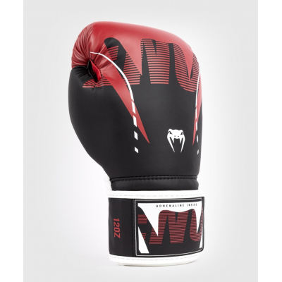 Venum Adrenaline Boxing Gloves Nero-Rosso