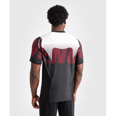 Venum Adrenaline Dry Tech T-shirt Preto-Vermelho