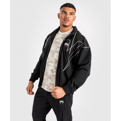 Venum Attack 90 Tracksuit Jacket Nero-Bianco