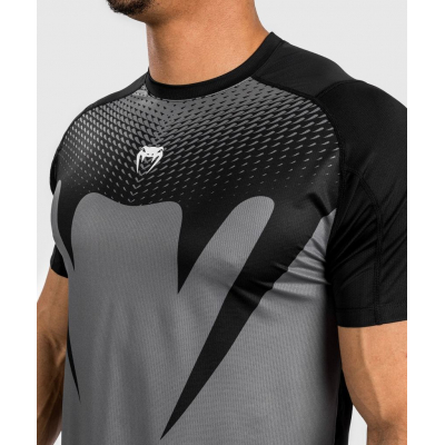 Venum Attack Dry Tech T-shirt Nero-Grigio