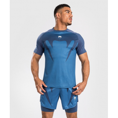 Venum Attack Dry Tech T-shirt Azul Marino