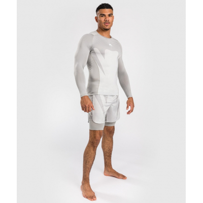 Venum Attack L/S Rashguard Weiß