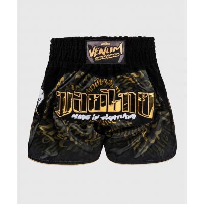 Venum Attack Muay Thai Shorts Negro-Oro