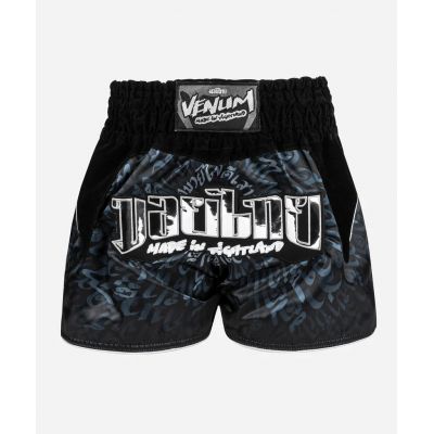 Venum Attack Muay Thai Shorts Negro-Gris