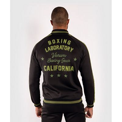 Venum Boxing Lab Hoodie Negro-Verde