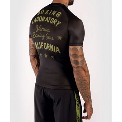 Venum Boxing Lab Rashguard SS Black-Green