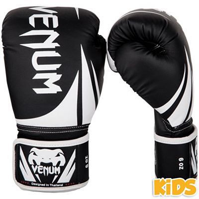 Venum Challenger 2.0 Kids Boxing Gloves Negro-Blanco