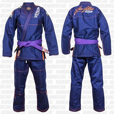 Venum Challenger 3.0 BJJ Gi Bleu Marine-Orange